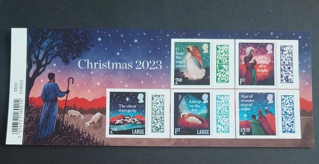 Francobolli Gb 2023 - Foglio Miniatura Natale 2023