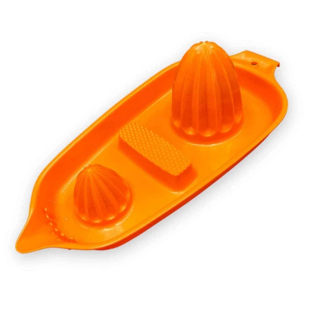 Kitschy de colección años 70 exprimidor gadget de cocina