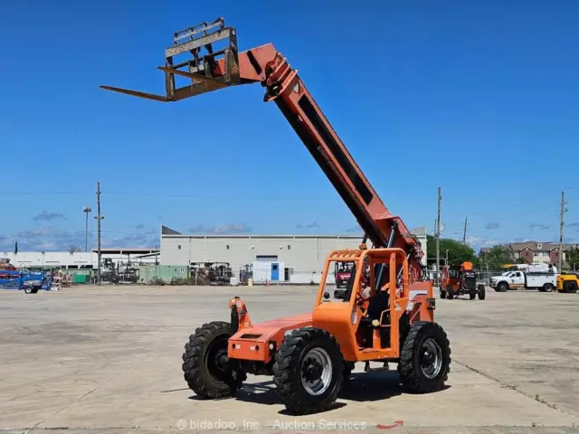 2015 Skytrak 6042 6,000 lbs Telescopic Reach Forklift Telehandler 6k bidadoo
