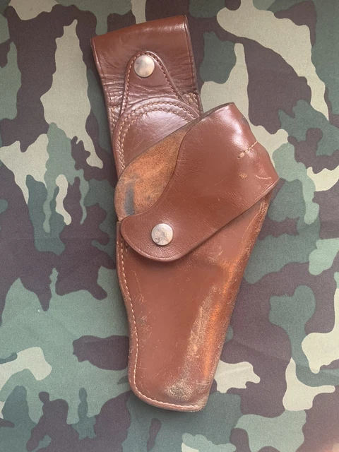 Vintage Alamo Leather Goods Co. Brown Gun Holster