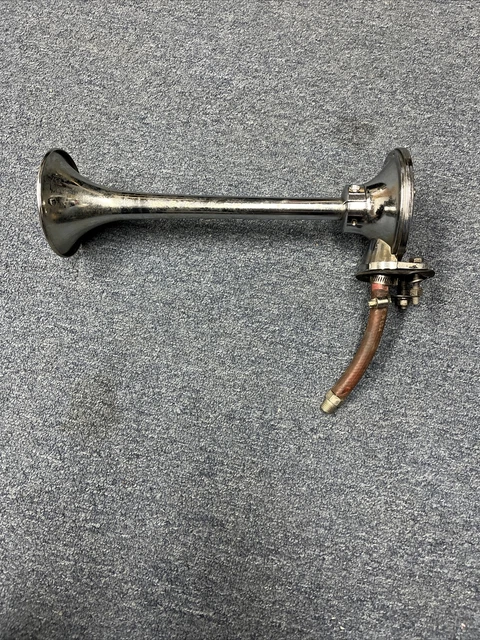 Grover Products Los Angeles Chrome Air Horn 13" Semi Truck Chrome