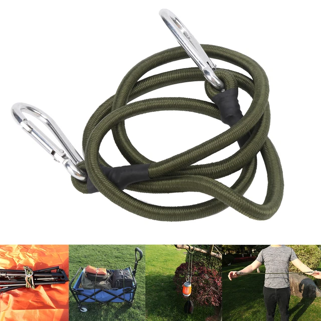 120cm Bungee-Schnüre Mit Haken Heavy Duty Straps Elastische Gummischnüre F Rop