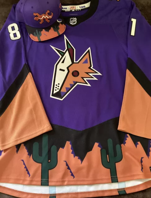 Arizona Coyotes Reverse Retro jerseys😍 #EverythingHockey