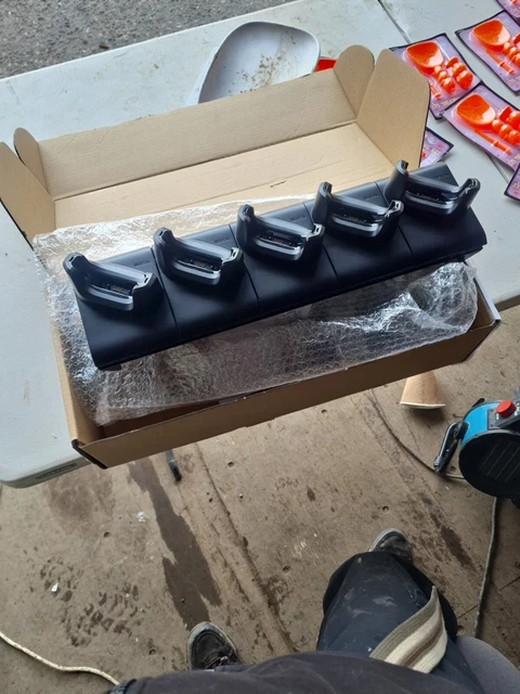 New Open Zebra CRD-TC51-5SCHG1-01 5-Slot Charge Only Cradle TC51,TC52,TC56,TC57