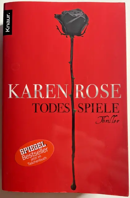 Todesspiele: Thriller von Karen Rose Buch Zustand Akzeptabel