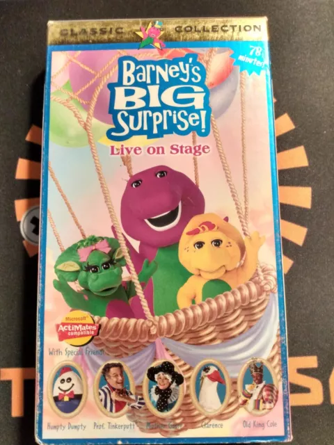 BARNEY - BARNEYS Big Surprise (VHS, 1998) £9.61 - PicClick UK