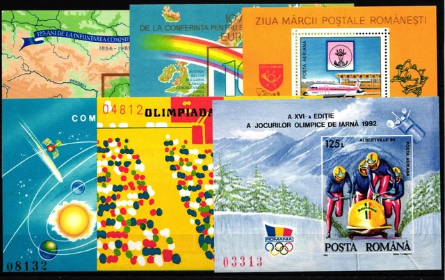 Rumänien gutes Block Lot postfrisch ** MNH Sammlung #ZI898