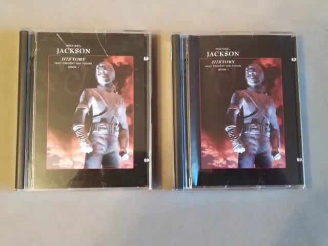 Michael Jackson HISTORY album: Mini disc format  (2 discs)