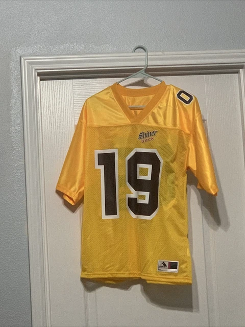 Shiner Bock Texas Beer Football Jersey Size Medium