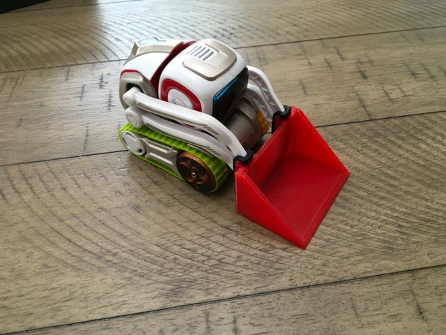 Cozmo & Vector By Anki robot, 3D printed Font end loader(Translucent Red)