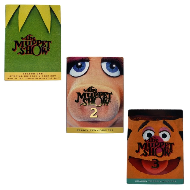 THE MUPPET SHOW Complete Series DVD Lot Season 1 2 3 One First Two ...