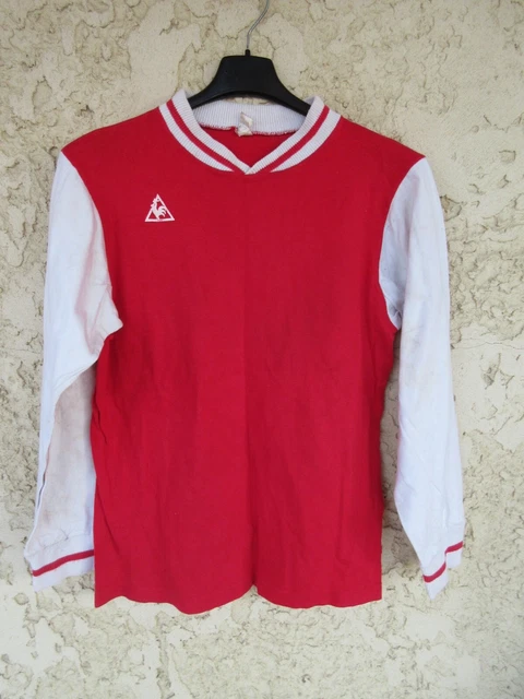 MAILLOT STADE DE REIMS vintage LE COQ SPORTIF coton années 70