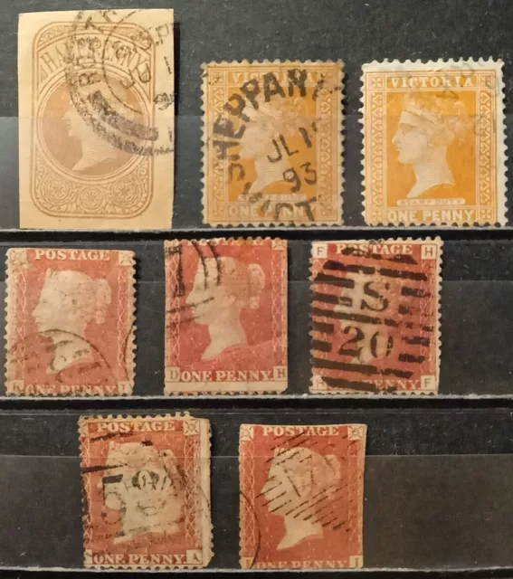 Alte Briefmarken Sammlung Großbritannien und Kolonien, gestempelt, 1.30