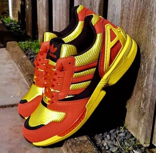 Adidas ZX8000 hellgelb schwarz rot Deutschland Herren-Laufschuhe - alle Größen.