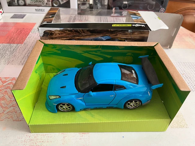 Maquette de voiture en plastique Brun Porsche 962C 1/24