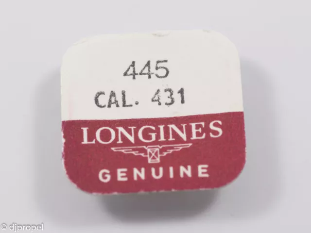 LONGINES GENUINE MATERIAL Set Bridge Part 445 for Longines Cal. 431 $29 ...