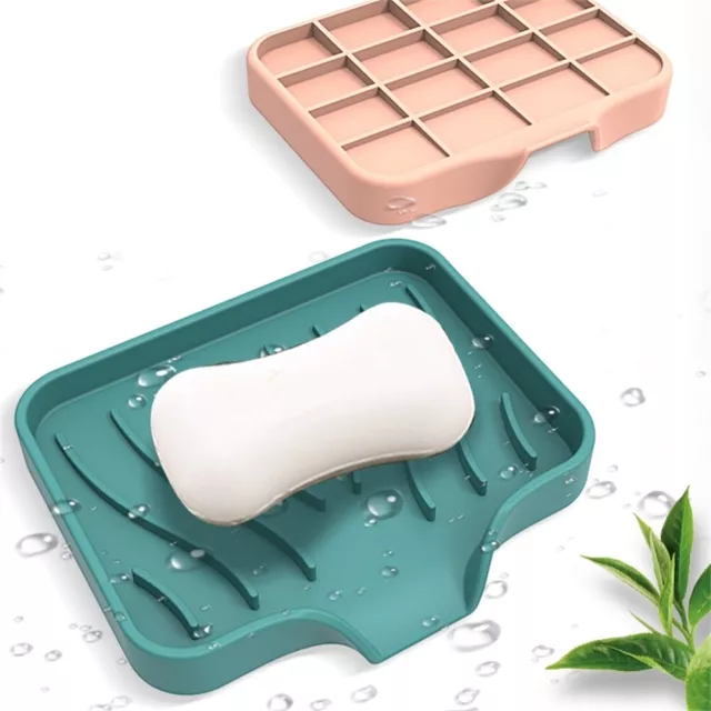 Vassoio sapone doppia funzione per doccia e vasca con design autodrenante