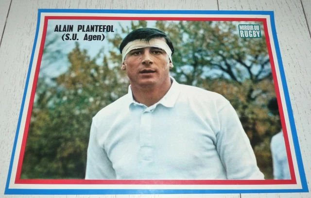 Photo Couleurs Miroir Du Rugby 1966 - XV France Walter Spanghero (RC Narbonne)