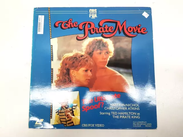 The Pirate Movie Laserdisc Kristy Mcnichol Christopher Atkins Laser Disc Ld