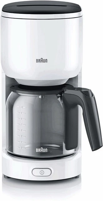 BRAUN Kaffeeautomat KF 3120 WH PurEase
