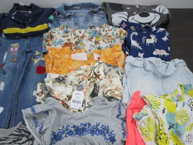 Girls Clothing Bundle Size 4-5 5-6 Years Job Lot Dresses Tops