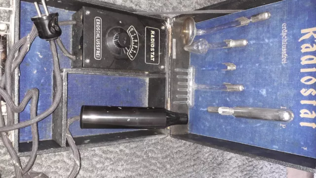 Hochfrequenz Strahlenapparat RADIOSTAT D.R.P. ultraviolett Strahlen Heilapparat