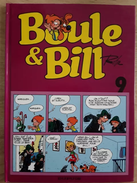 BD-BOULE ET BILL-N°09-Boule et Bill -2000-ROBA-DUPUIS