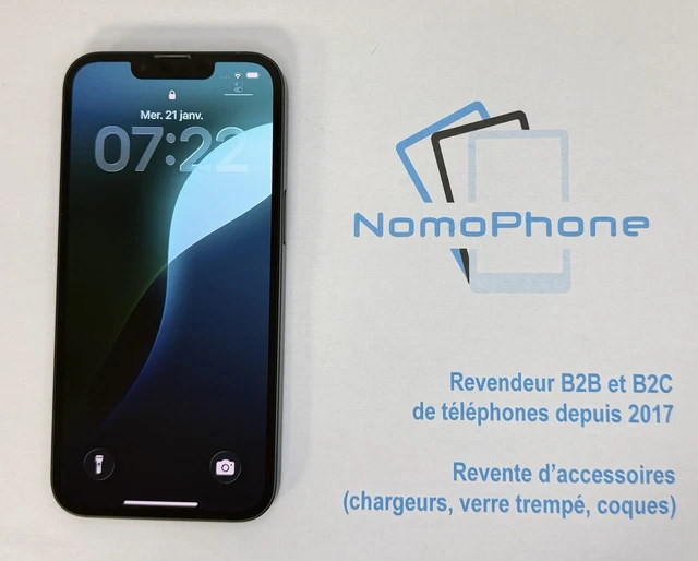IPhone 7 128Go Noir DÉSIMLOCKÉ En Occasion - Fonctionne Très Bien, IOS 15, écran 4,7", Double Caméra.