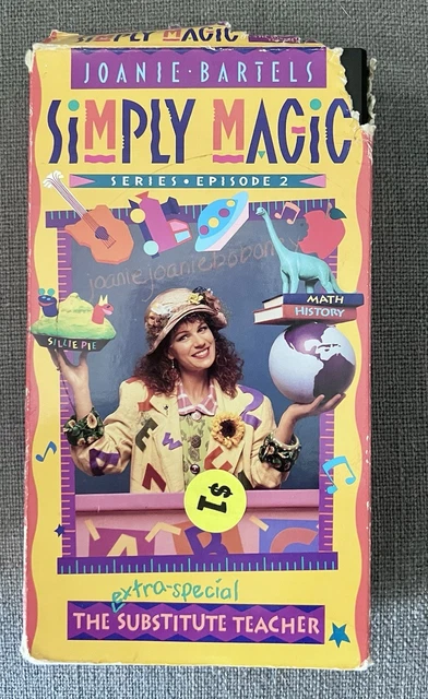 JOANIE BARTELS SIMPLY Magic Episode 1 & 2 VHS Lot The Rainy Day