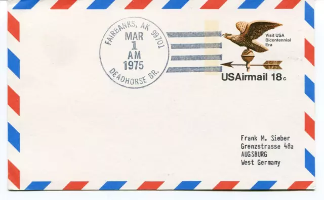 1975 Fairbanks Deadhorse Alaska Polar Antarctic Cover