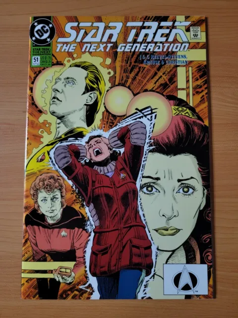 Star Trek The Next Generation #51 Direct Market Edition ~ NEAR MINT NM ~ 1993 DC