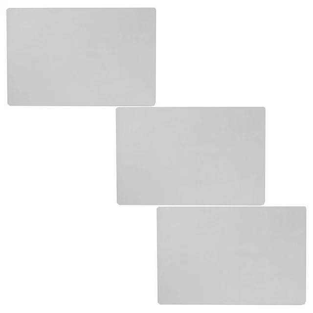 3 PIEZAS Almohadilla de escritorio transparente de silicona para niños Mantel de cena Escritorio Entero Impermeable Pro