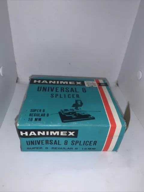Universal 8 Splicer Super 8 Regular 8 16 mm Hanimex