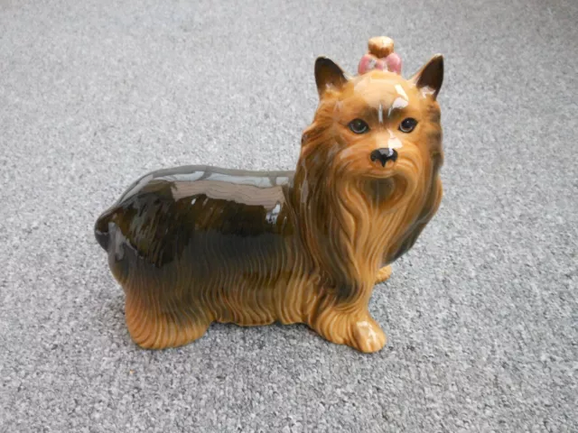 Coopercraft Pottery Yorkshire Terrier Yorkie dog