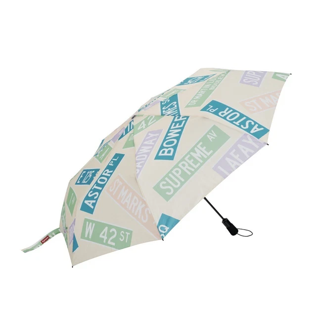 Supreme/Shedrain Street Sign Umbrella | Natural Color way Brand New