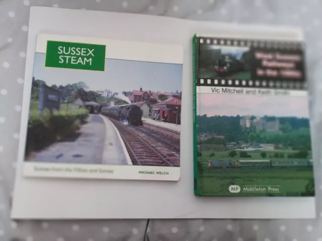 bargain 3 X sussex steam railway books middleton press and michael welch