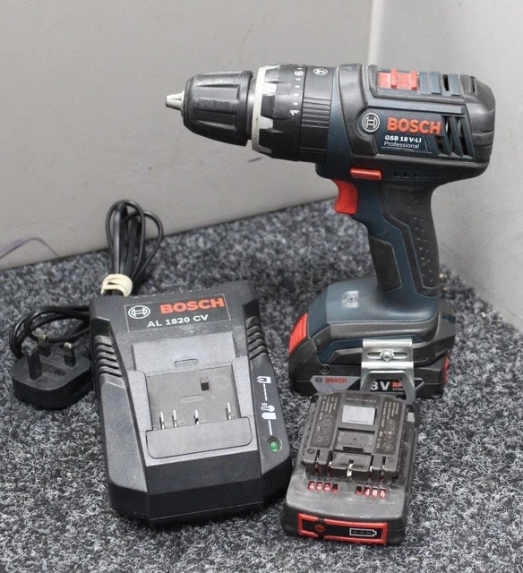BOSCH GSB 18 V-Li Professional 3601 H67 100 Cordless Drill With