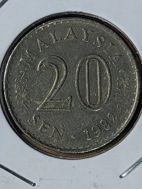 1982 Malaysia 20 Sen