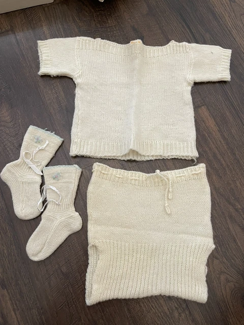 Antique Knox Knit Los Angeles Baby Outfit