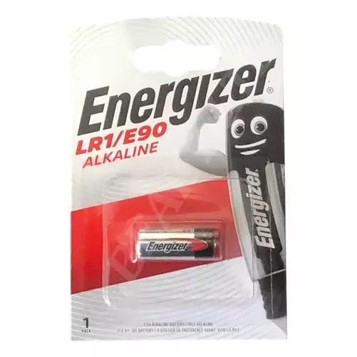 LR1 E90 N 910A MN9100  | ENERGIZER | Alkaline Battery | 1.5v | Single Pack of 1