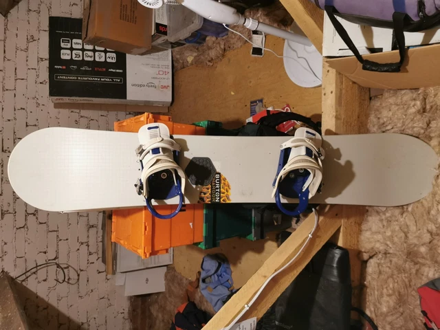 burton chopper 80cm snowboard 80cm Burton LTR Snowboard W/ Burton FS Grom Bindings | SidelineSwap