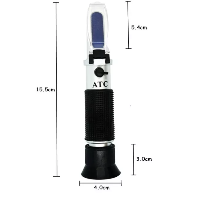 Refraktometer fuer KFZ Frostschutzpruefer Frostschutz Wasser Batterie Wischwasch 2