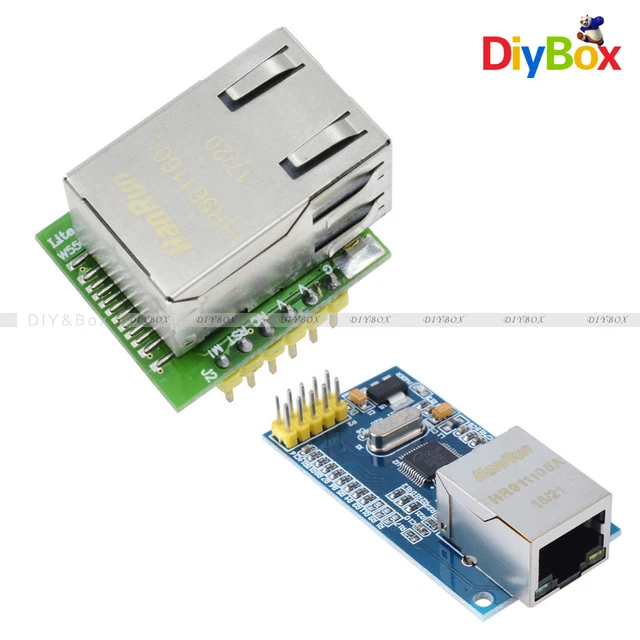 W5500 ETHERNET NETWORK Modules USR-ES1 TCP/IP 51/STM32 SPI Interface ...
