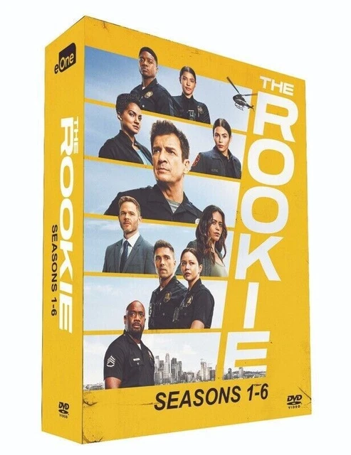 THE ROOKIE : The Complete Series season 1-6 (DVD, 22-Disc box Set) New ...