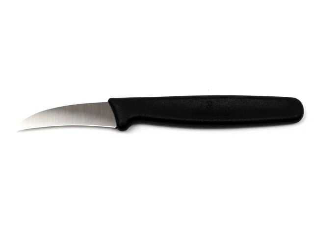 Victorinox Tourniermesser Klinge 6 cm Schälmesser Küchenmesser Griff schwarz