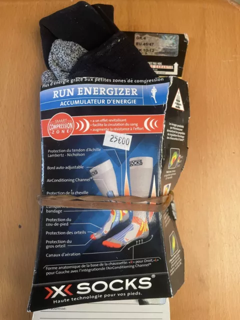 Chaussette RUN ENERGIZER accumulateur d'énergie