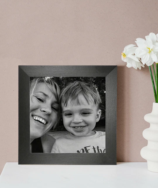 Square Sizes Instagram 30MM Black Photo White Picture Poster Print Frames Rustic