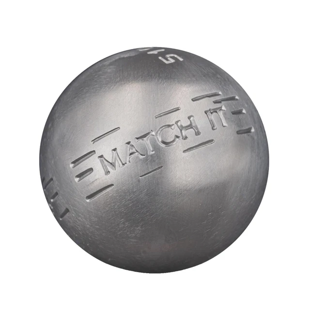 Doublette De Boules De Pétanque Obut Match 730 C55 – Diamètre 75 Mm – Poids 700 G – Occasion