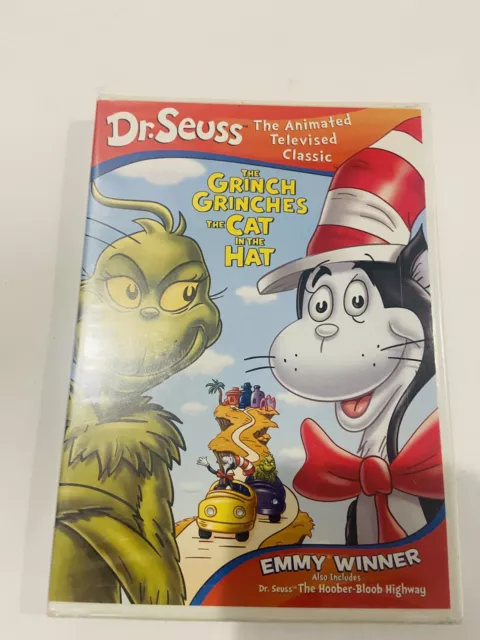 NEW THE GRINCH Grinches The Cat In The Hat DVD 2003 Dr. Seuss *LOOSE ...