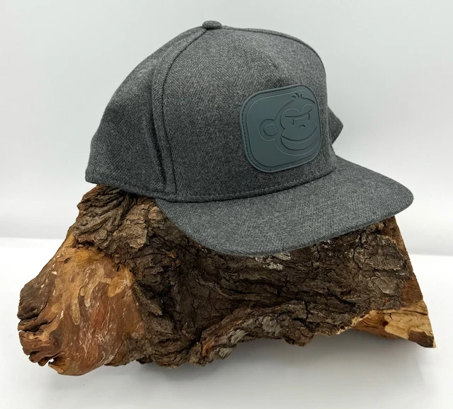 RidgeMonkey APEarel Dropback Snapback Grey Grau Basecap Cap Einstellbar